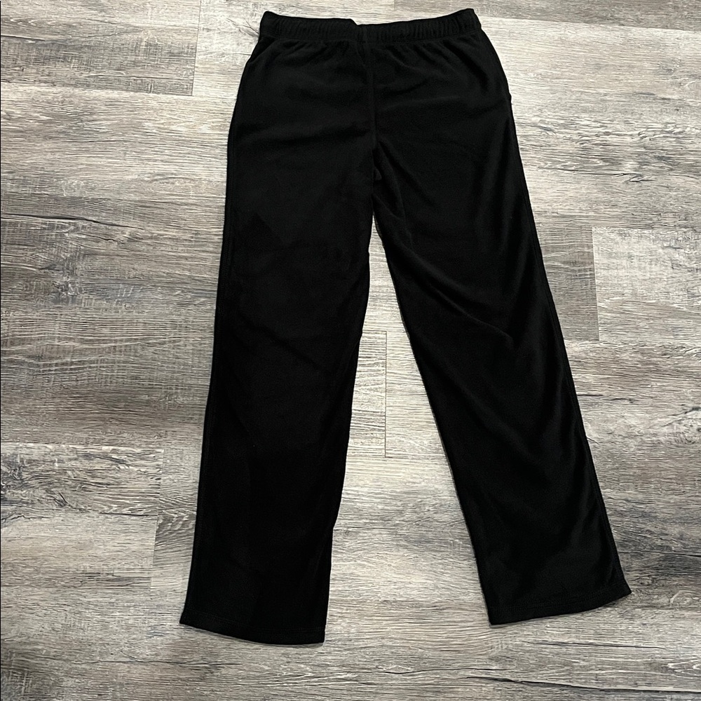 Carter's Black Fleece Pants boys 14/14A - Picture 3 of 5